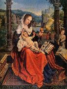 Bernard van orley Mary with Child and John the Baptist Germany oil painting artist